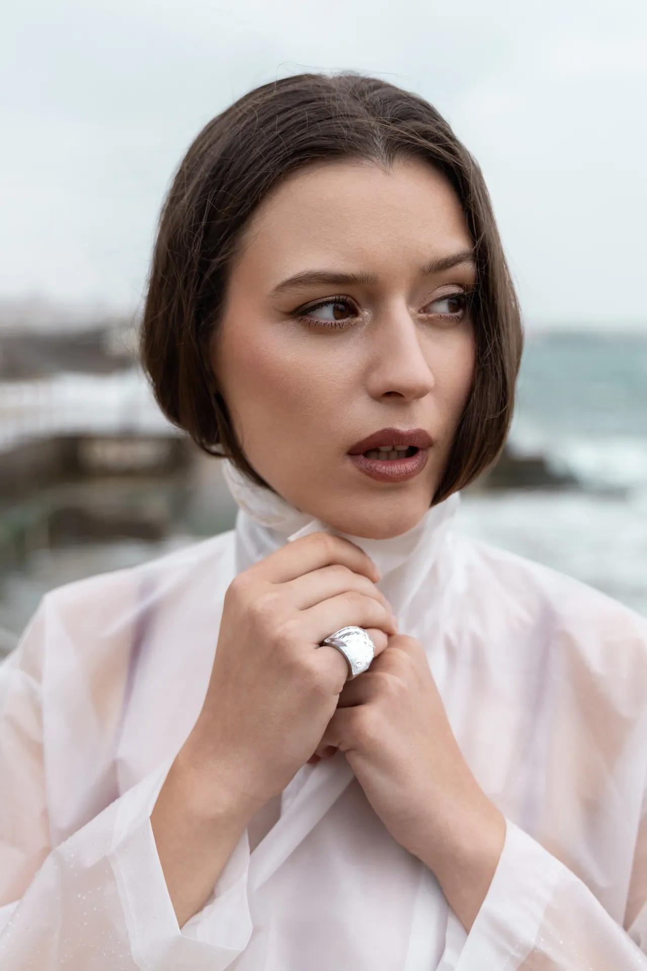 On-location editorial bridal styling, Lisbon
